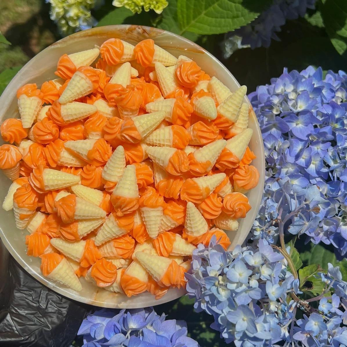 Dreamsicle Cones Wax Melts | Mini