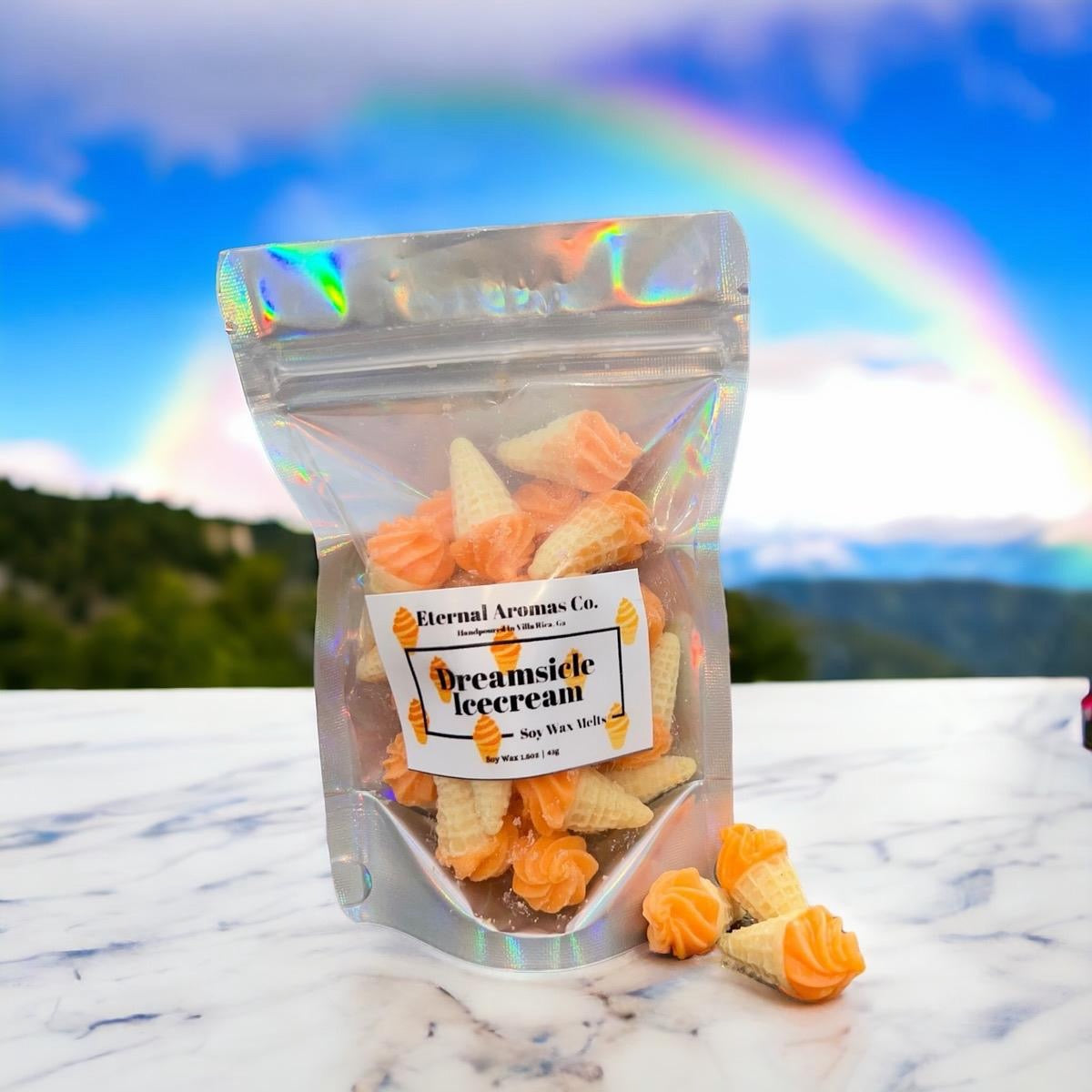 Dreamsicle Cones Wax Melts | Mini