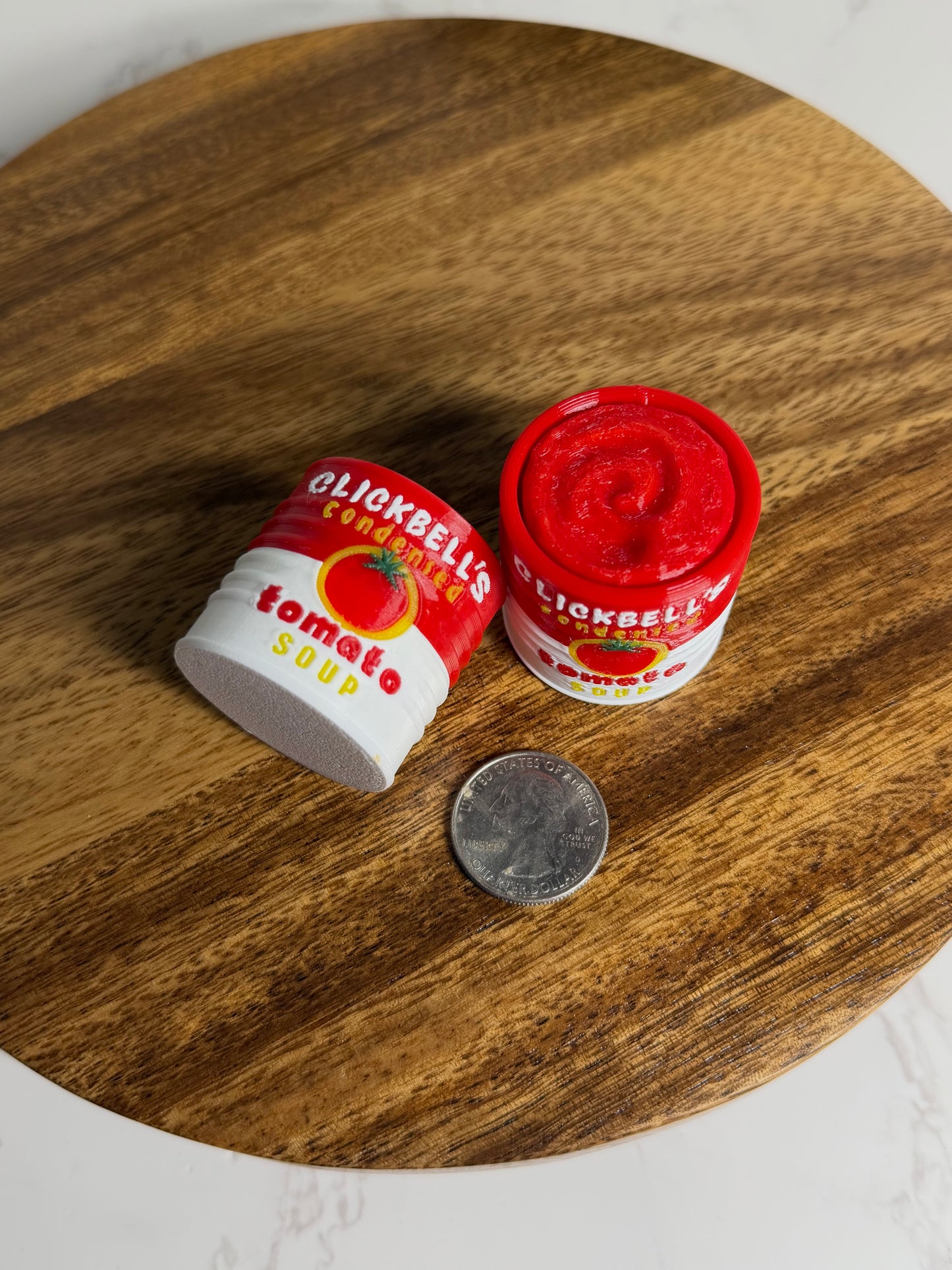 Tomato Soup Can Clicker | Fidget Clicker
