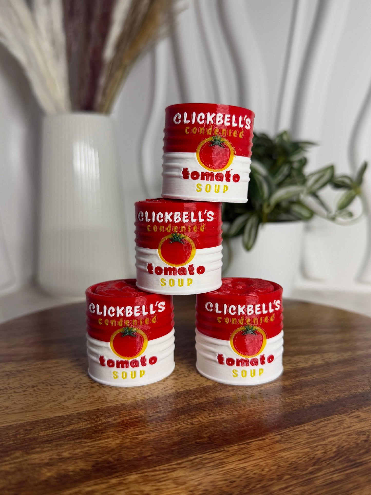 Tomato Soup Can Clicker | Fidget Clicker