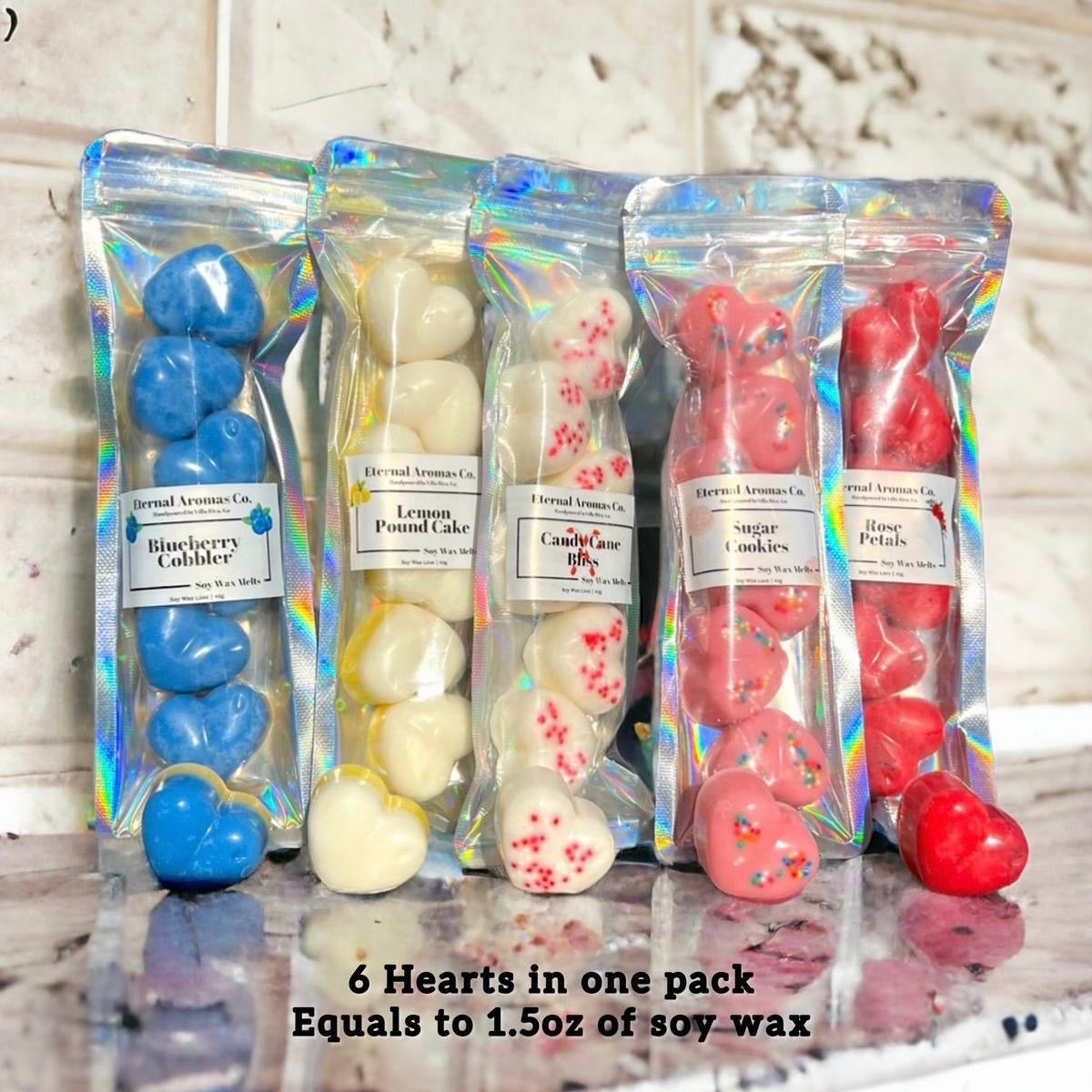 Hearts 1.5oz bag | Soy Wax Melts