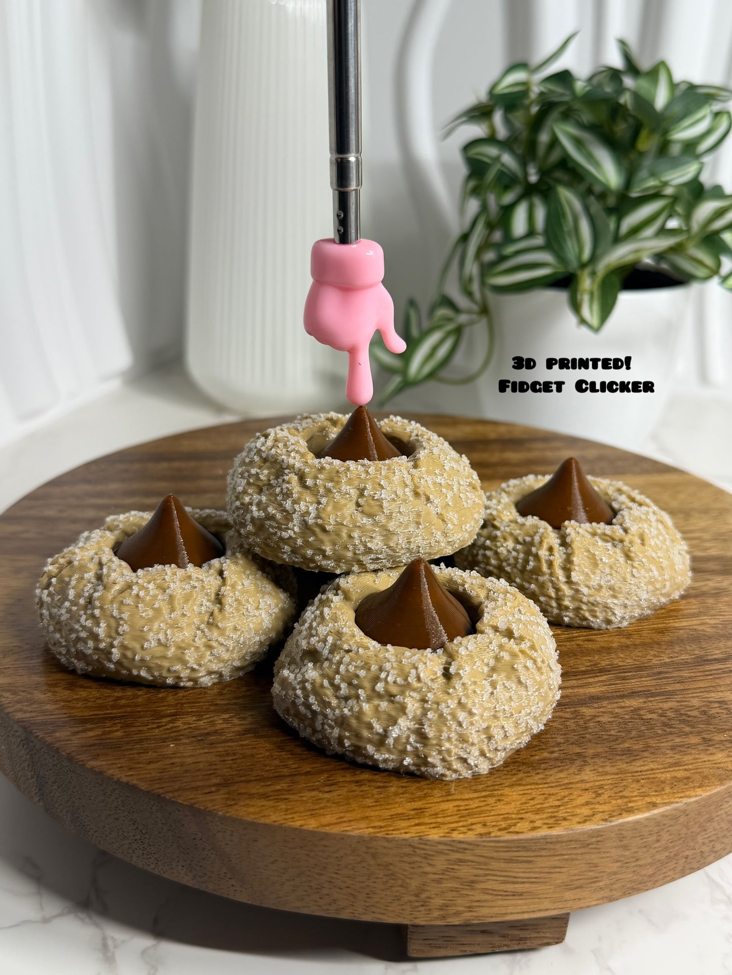 Peanut Butter Blossom Clicker | Fidget Clicker