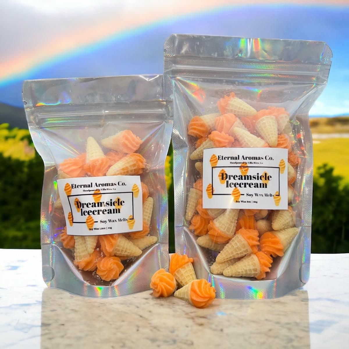 Dreamsicle Cones Wax Melts | Mini